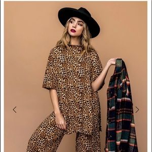 Dressed in LaLa soft knit ribbed lex playsuit 🐆